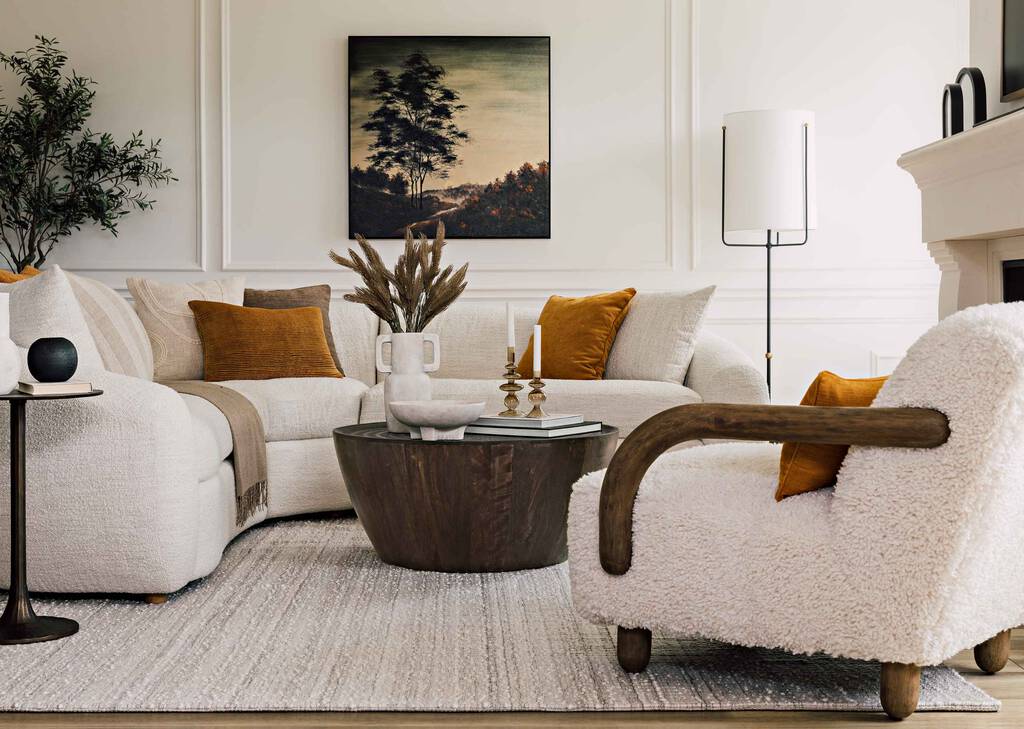 Gloria Armchair -Burke Natural