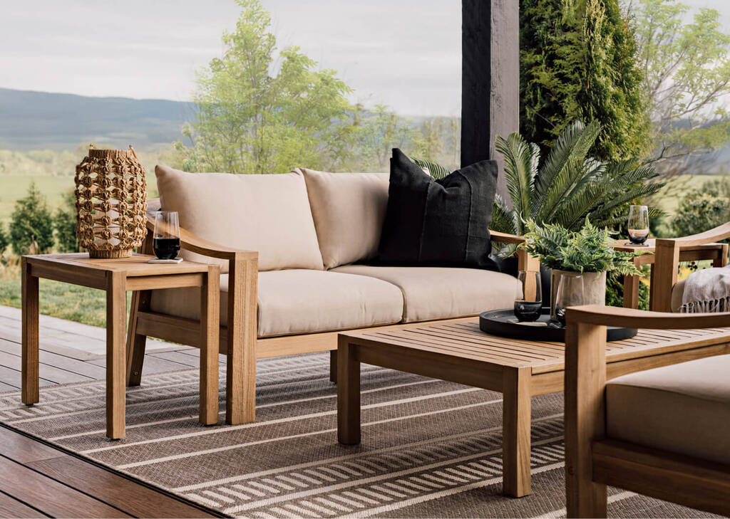 Tulum Outdoor Coffee Table -Natural