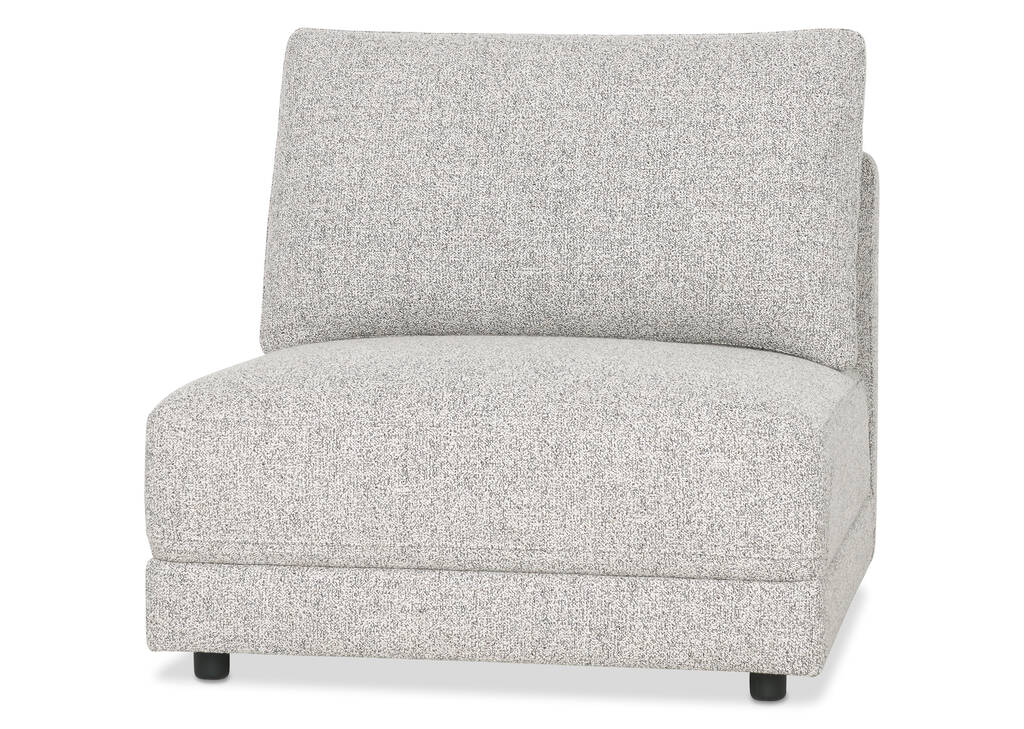 Mila Armless Chair Module -Sela Grey