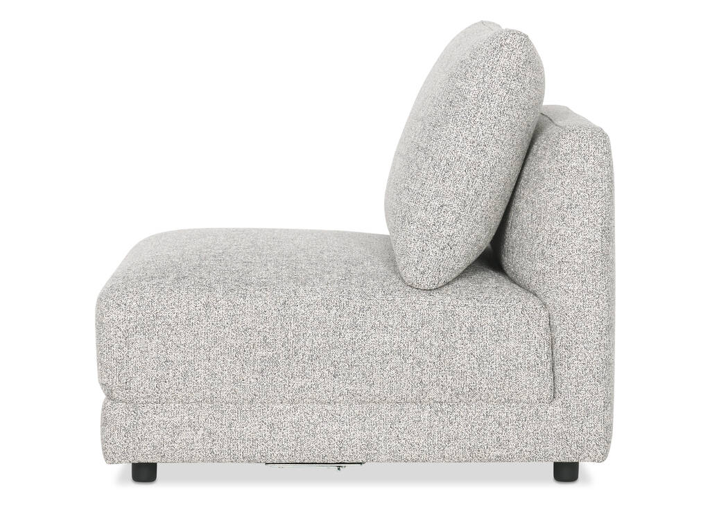 Mila Armless Chair Module -Sela Grey