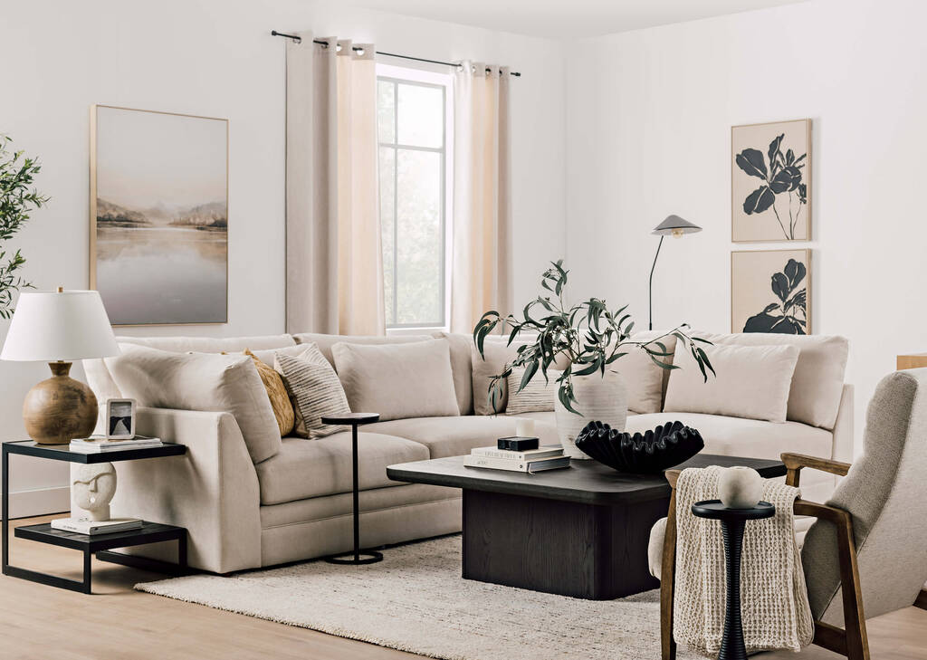 Rosamonde Coffee Table -Rhett Java