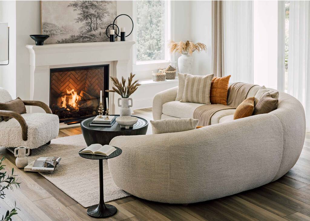 Yasmine Accent Table -Umber