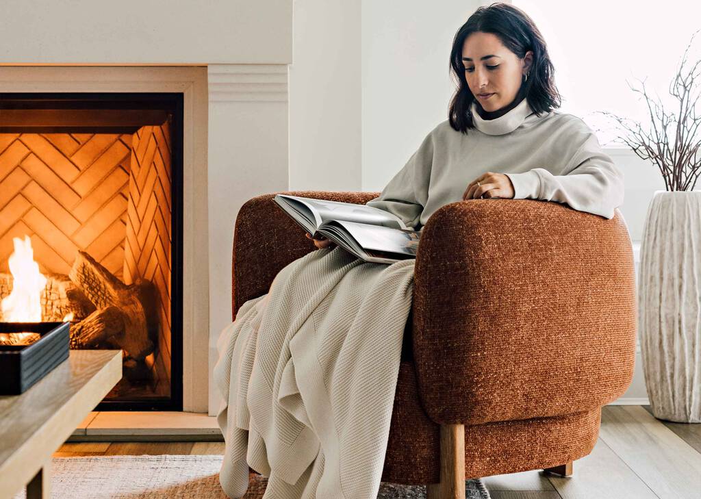 Yara Armchair -Cove Henna