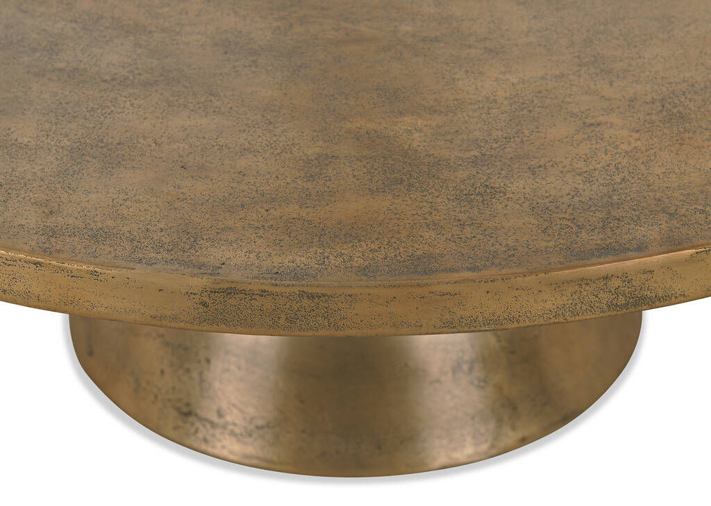 Gershwin Coffee Table 43" -Brass