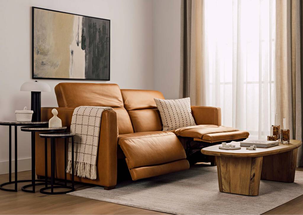Jaxon Reclining Sofa -Zen Toffee