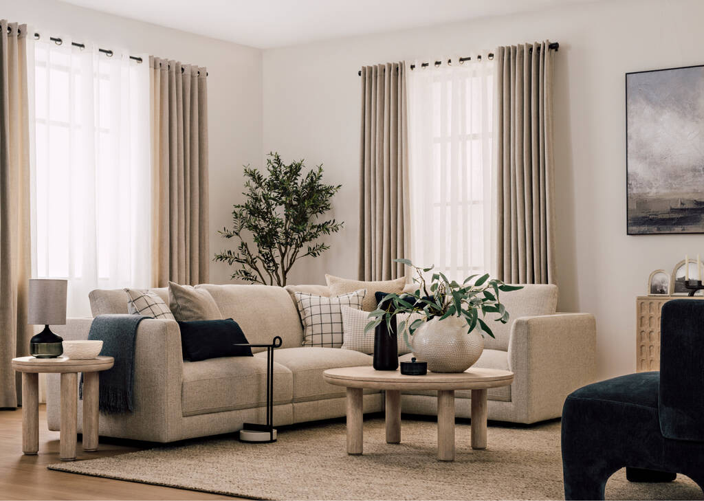 Mila Armless Chair Module -Sela Salt