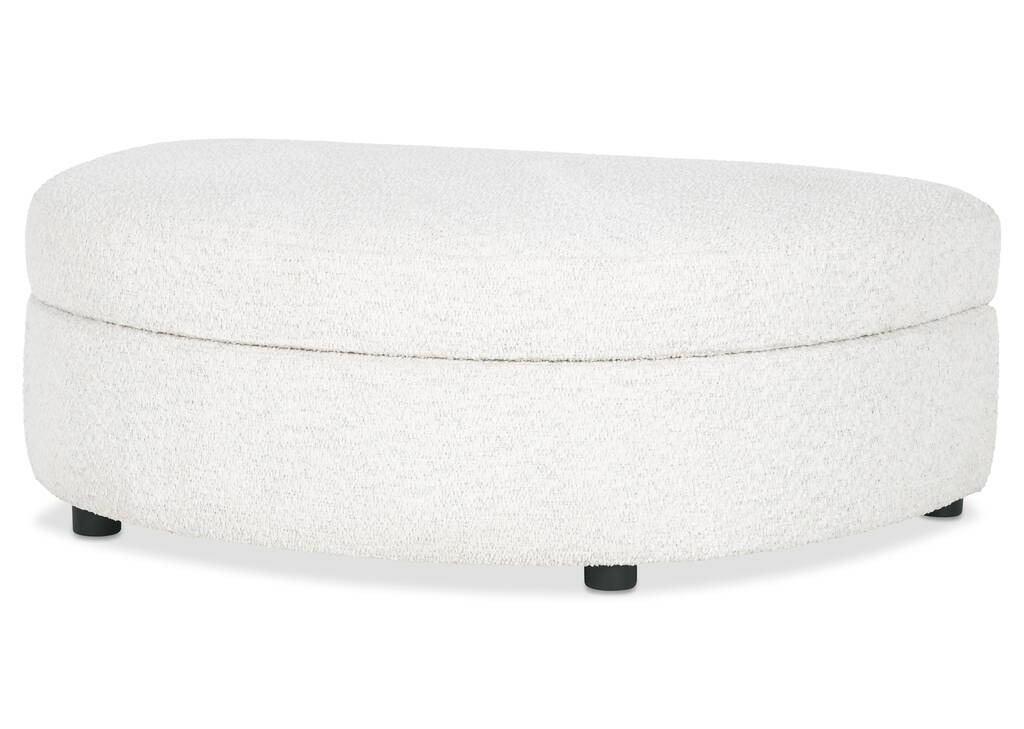 Alma Storage Ottoman -Cali Snow