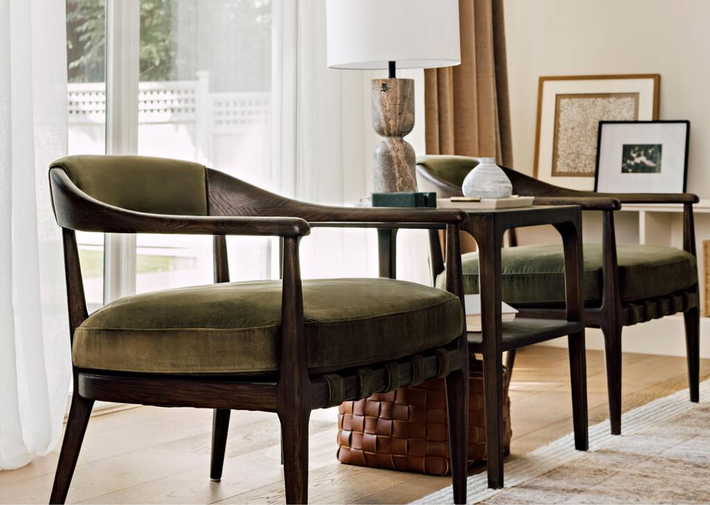 Dundas Side Table -Hughes Umber