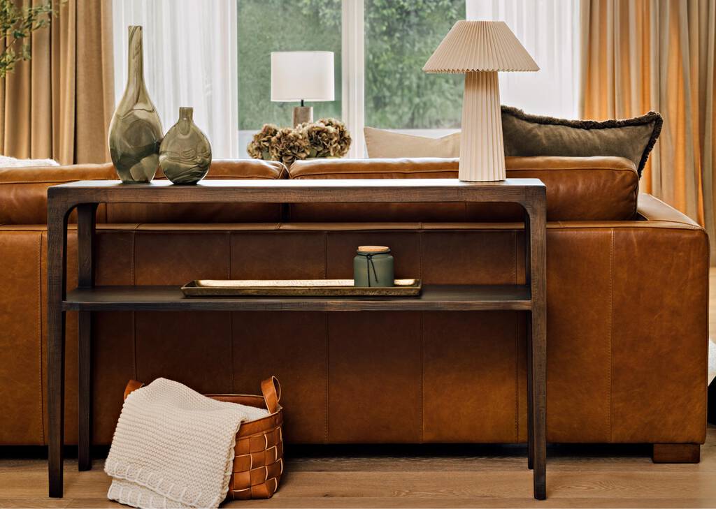 Dundas Console Table -Hughes Umber