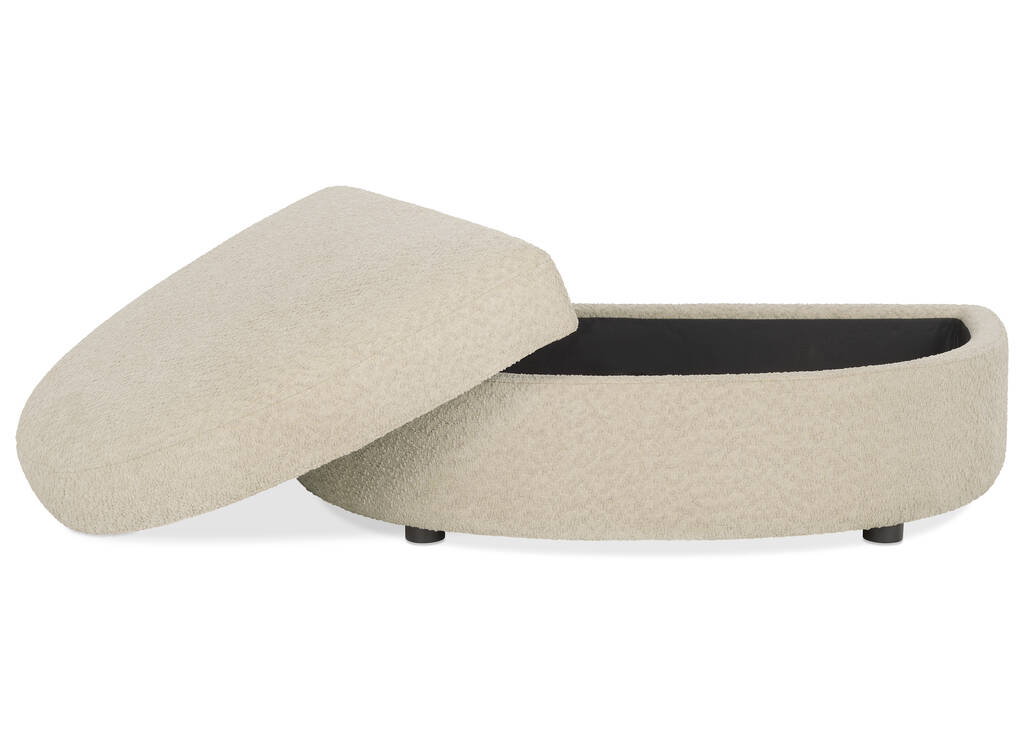Alma Storage Ottoman -Cali Taupe