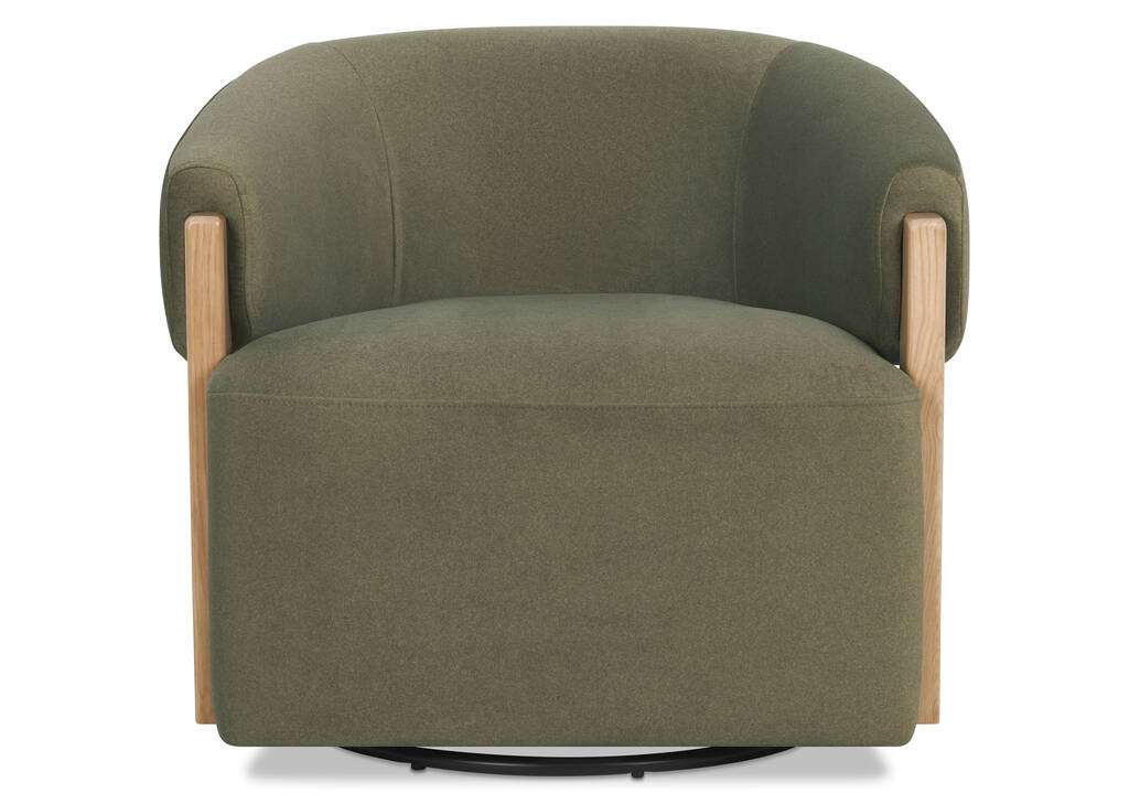 Alicent Swivel Armchair -Vaughn Forest