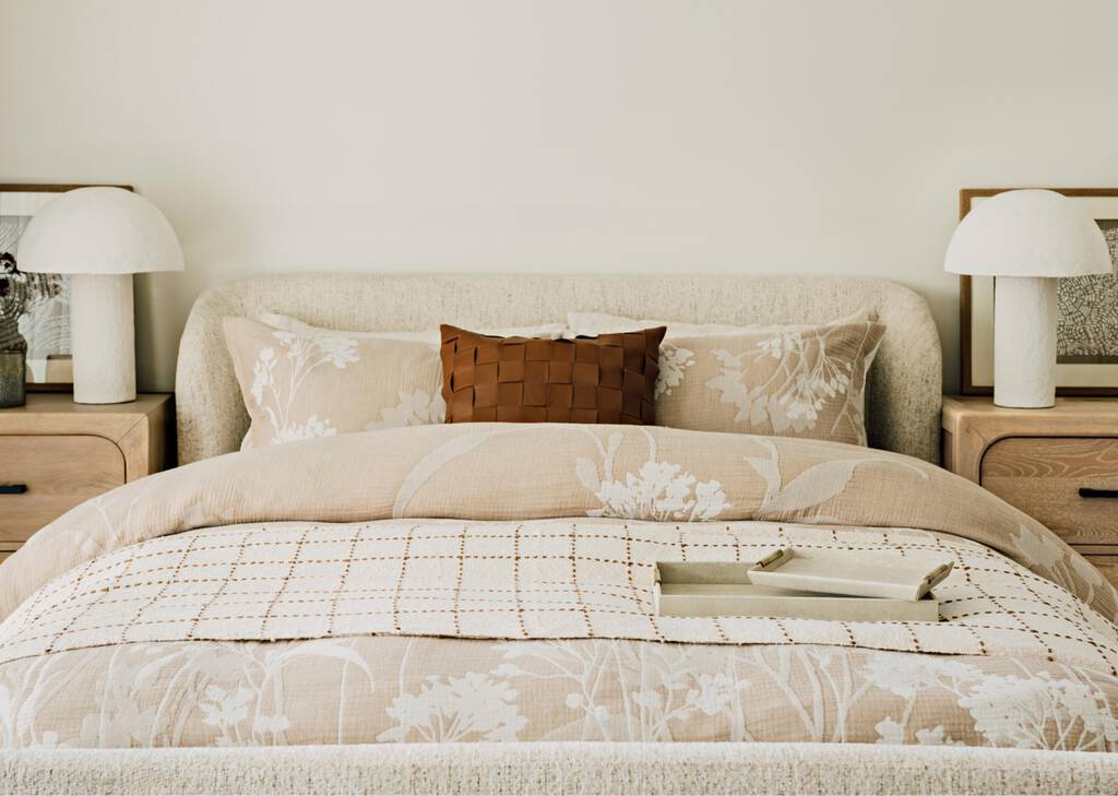 Gabi Bed -Pascal Cream, KING