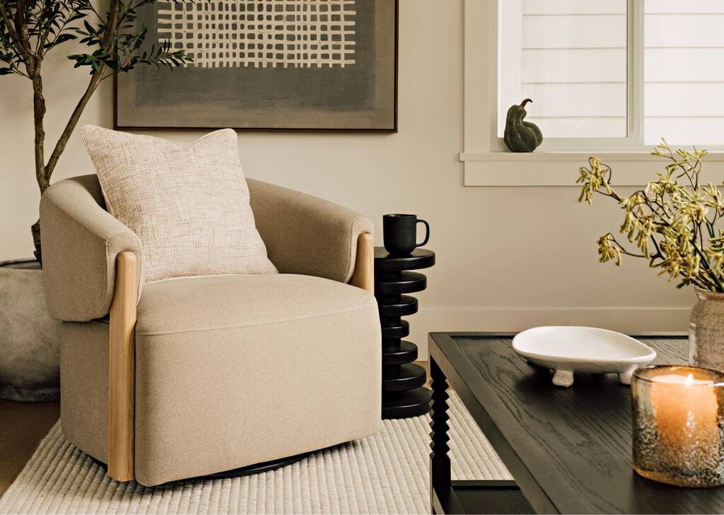 Rhodes Coffee Table -Abbey Pepper