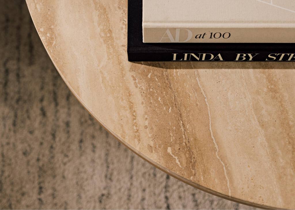 Bocelli Coffee Table -Lia Blonde/Travert