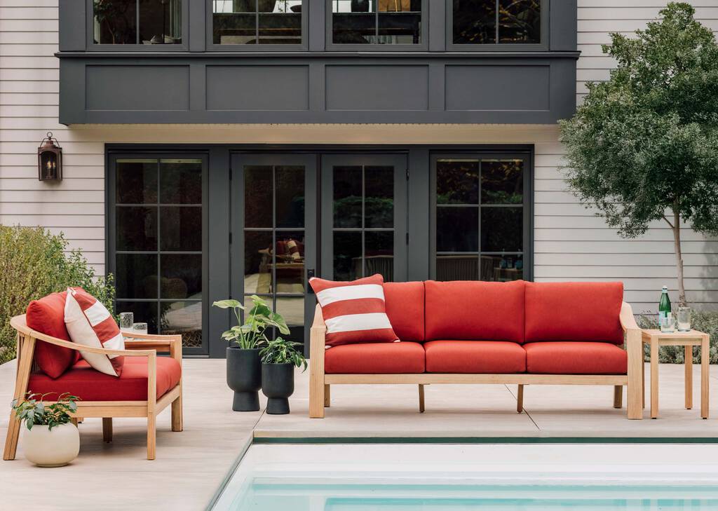 Tulum Outdoor Sofa -Rust