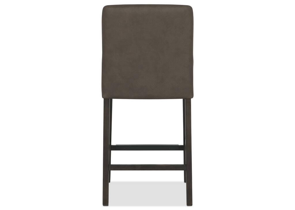 Maurizio Lthr Counter Stool -Torino Mocha