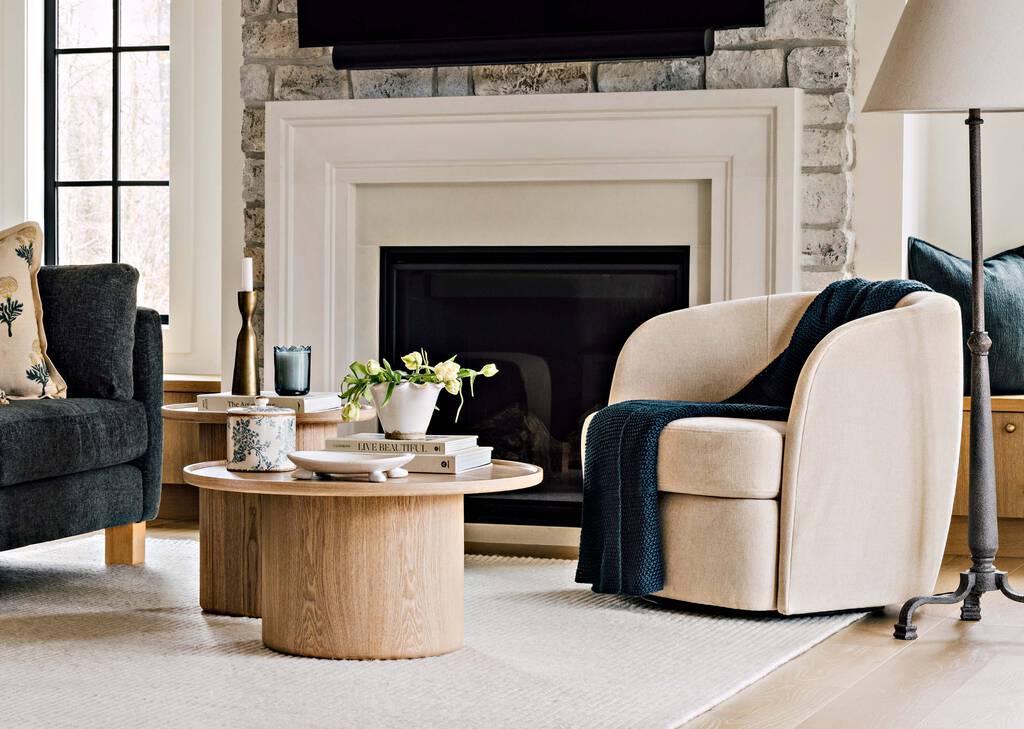 Viola Swivel Chair -Nirvana Twine