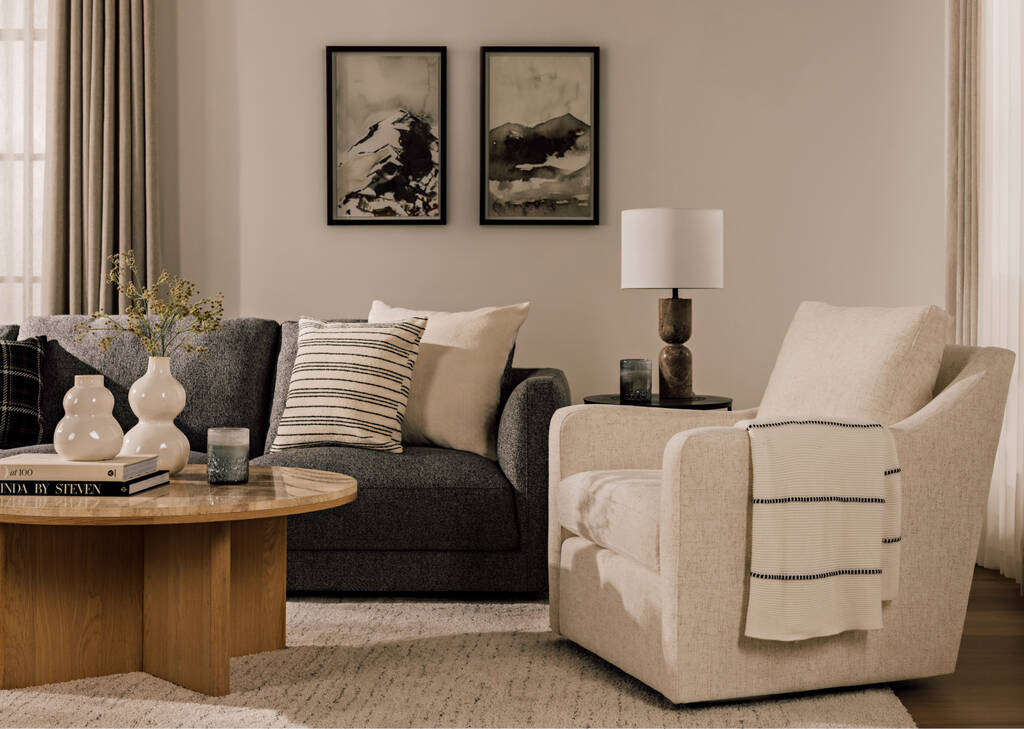 Mila Left-Arm Chair Module -Sela Iron