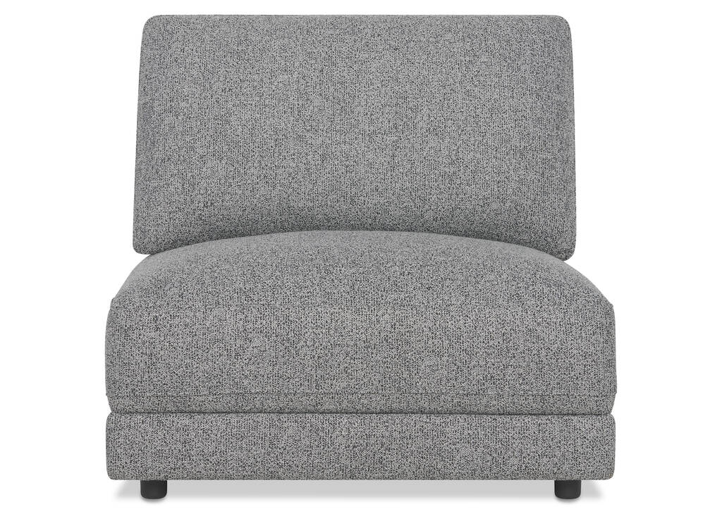 Mila Armless Chair Module -Sela Iron