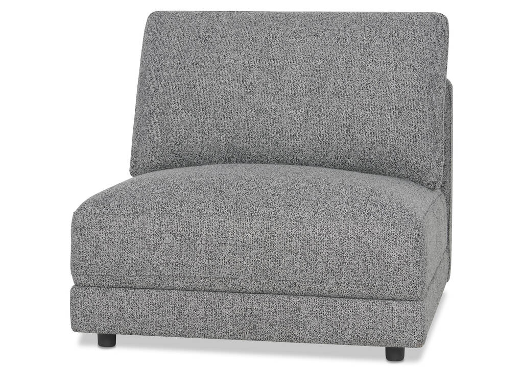 Mila Armless Chair Module -Sela Iron