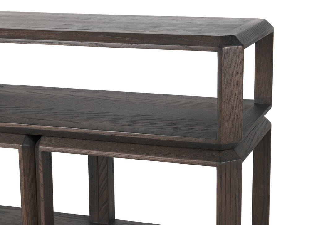 Reverie Low Bookshelf -Miro Havana