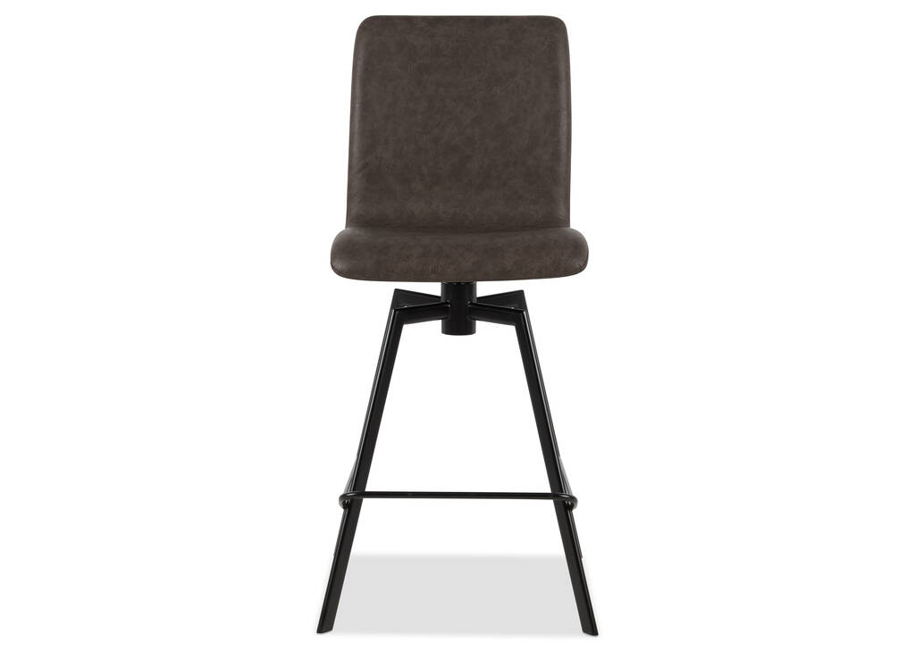 Emmett Swivel Counter Stool -Esra Brown