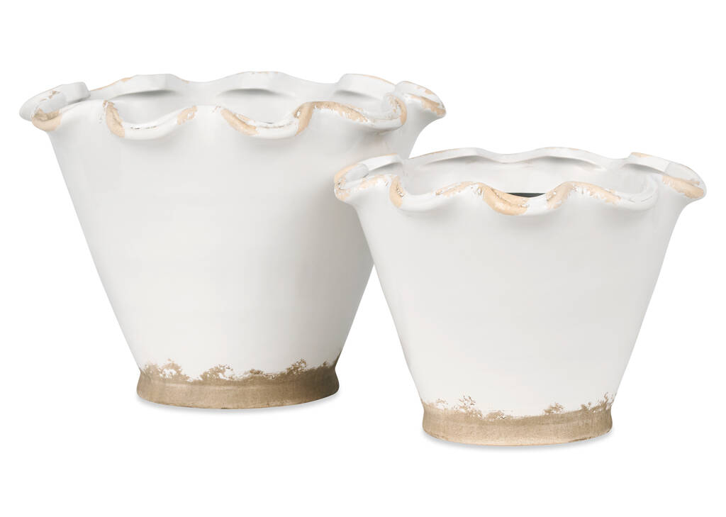 Ruffled Planter